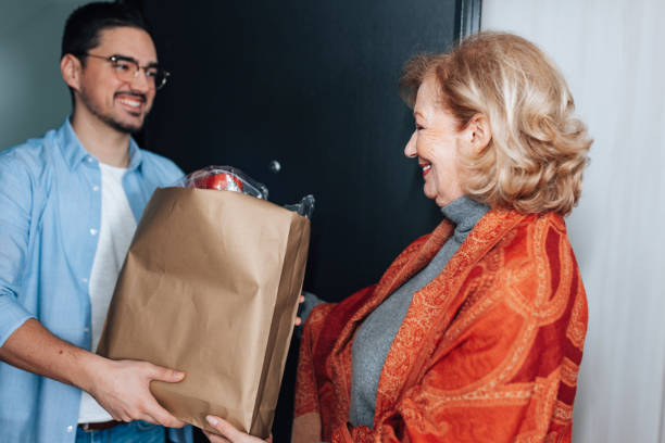 A heartwarming photo of someone helping another person